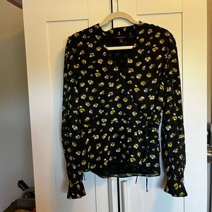Banana Republic Floral Blouse